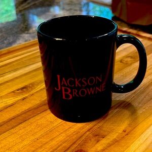 Cup coffee/tea Jackson Browne. Used. Very good condition